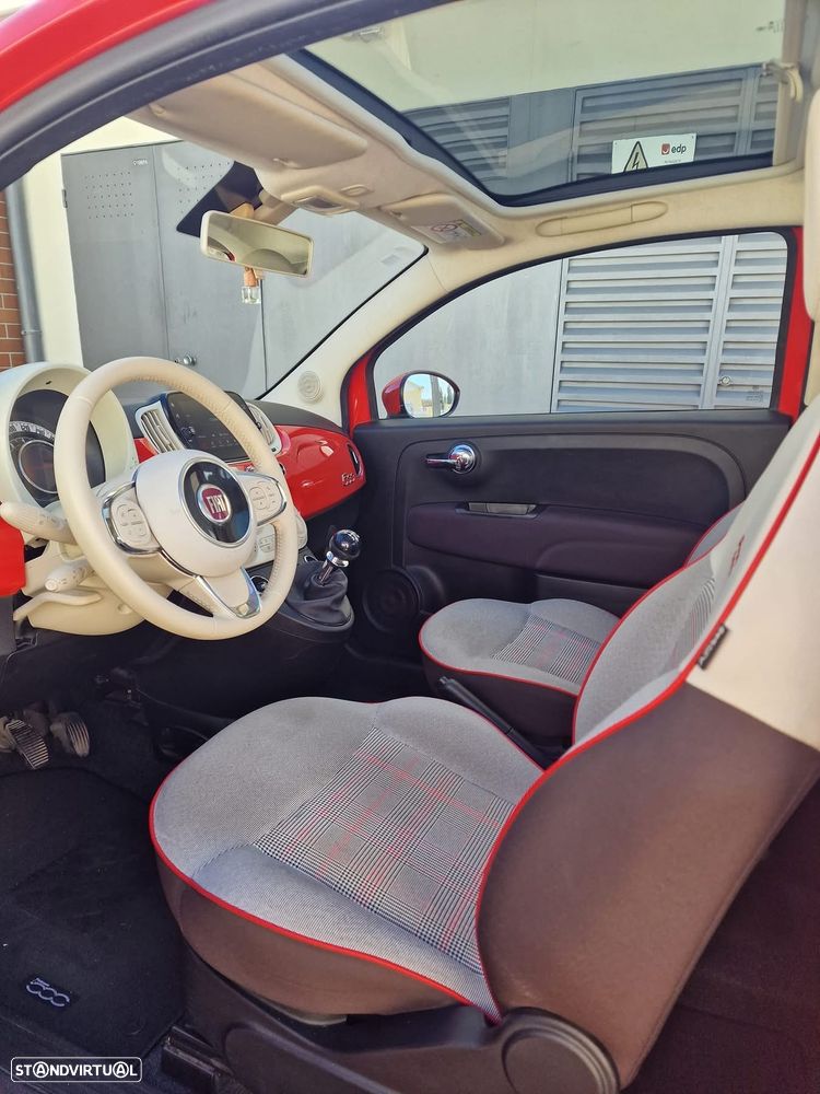 Fiat 500 1.2 Lounge S&S - 6