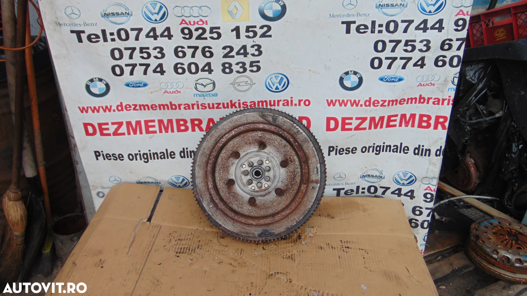 Volanta Iveco 2.3 euro 5 volanta iveco daily placa presiune disc ambreiaj dezmembrez iveco 2.3 euro - 4