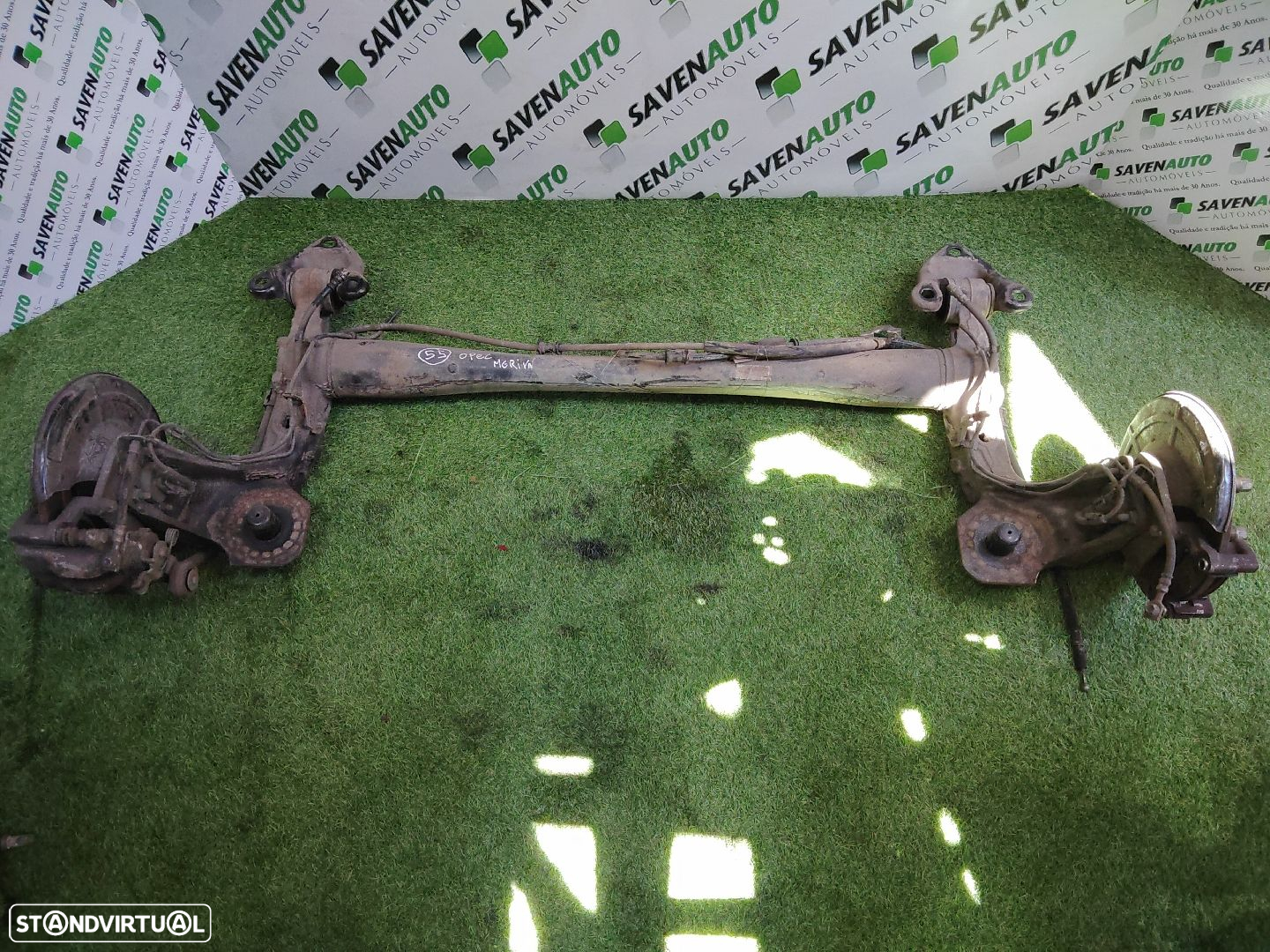 Eixo Traseiro Discos Opel Meriva A Veículo Multiuso (X03) - 2