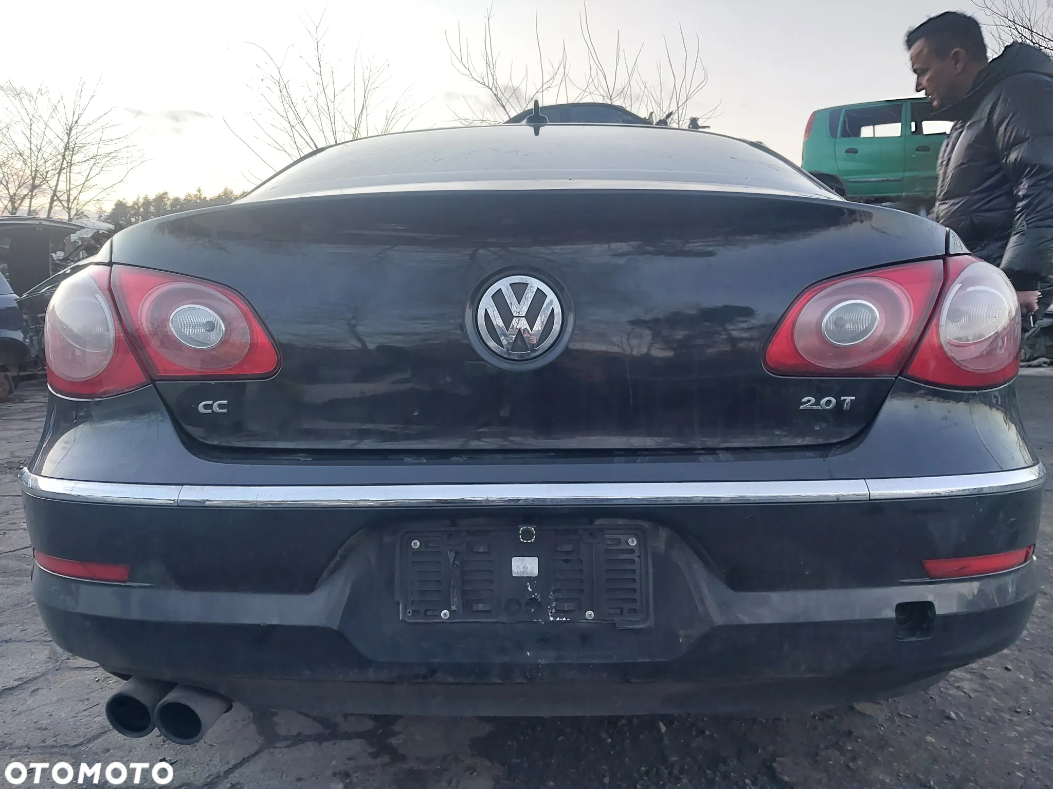 Volkswagen Passat CC Coupe silnik 2.0 TFSI Turbo 210KM 211KM skrzynia biegów DSG automat klapa drzwi błotnik lusterko podszybie podsufitka czarna fotele skóra alufelgi alternator tempomat CAŁY NA CZĘŚCI - 6