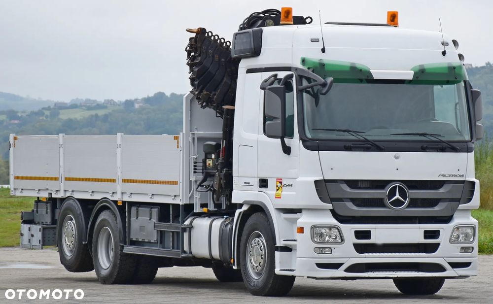 Mercedes-Benz Actros 2544 * HIAB 377 E-8 HIPRO + PILOT * STAN BDB - 3