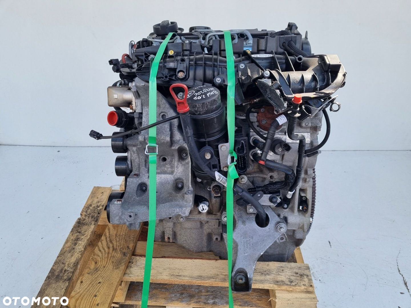 SILNIK KOMPLET BMW X1 E84 2.0 D DIESEL 143KM pali N47D20C - 7