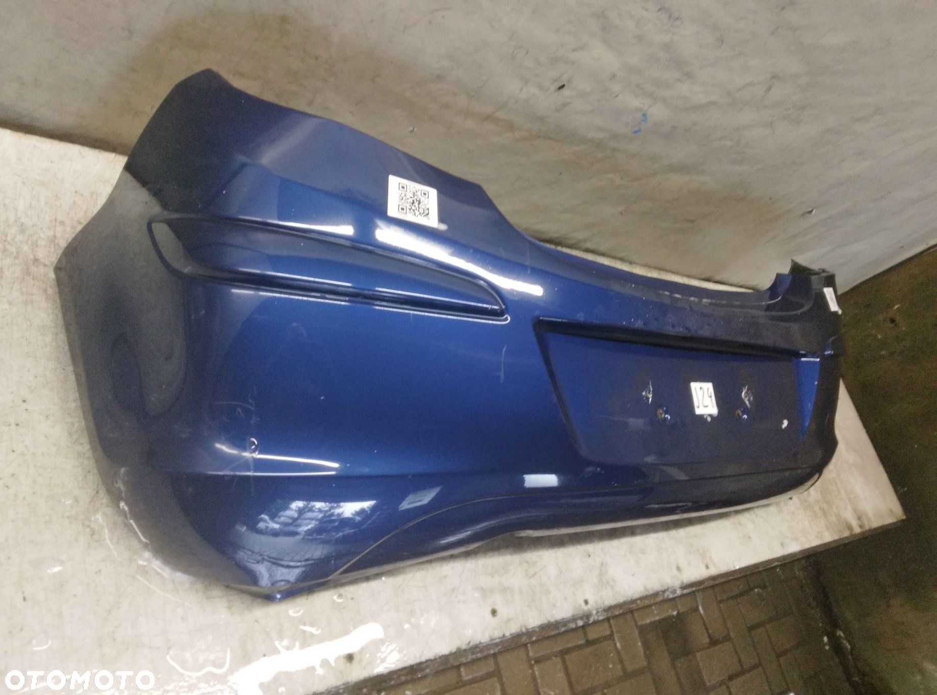 @ ZDERZAK TYŁ TYLNY OPEL CORSA D Z21B GRANAT GRANATOWY - 3