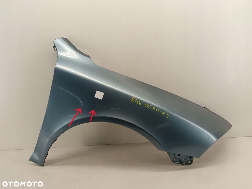 BŁOTNIK PRAWY PRZEDNI PRZÓD SKODA OCTAVIA II 04-08 - 1