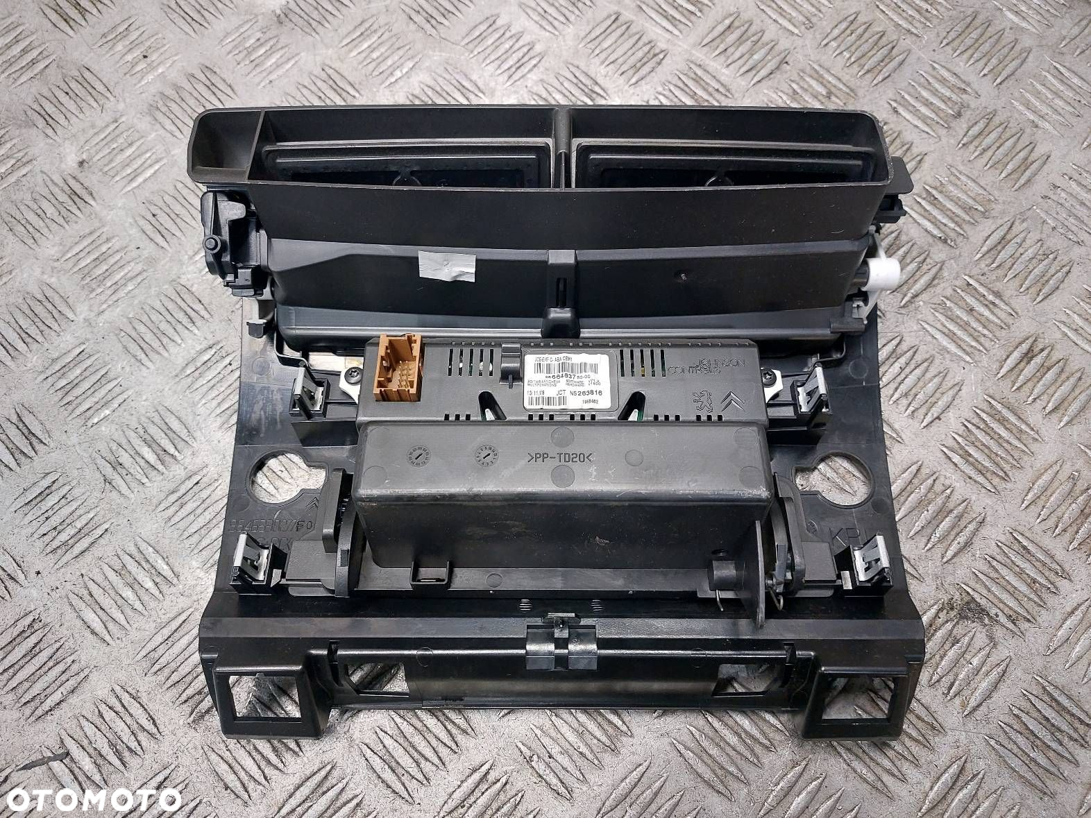 ZEGAREK WYŚWIETLACZ + RAMKA CITROEN C4 I 9666483780 9646338277F - 4