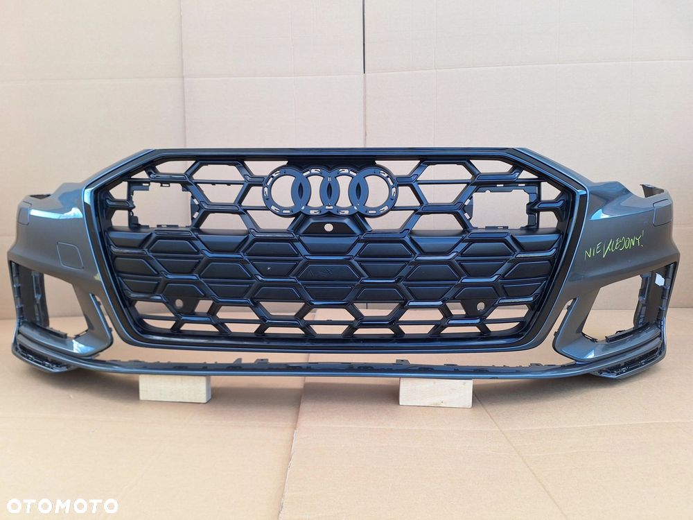 AUDI A6 S6 C8 S-LINE LIFT 21-24 4K0 NIE KLEJONY! ZDERZAK PRZÓD PRZEDNI 4K0807437C GRILL 4K0851T WYSYŁKA 24H - 1