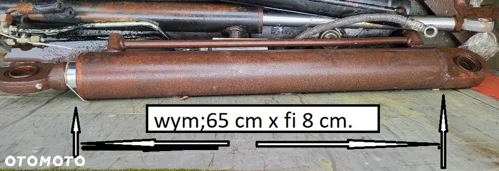 SIŁOWNIK HYDRAULICZNY STABILIZATOR HDS KIPER WYWROT IVECO DAILY - 6
