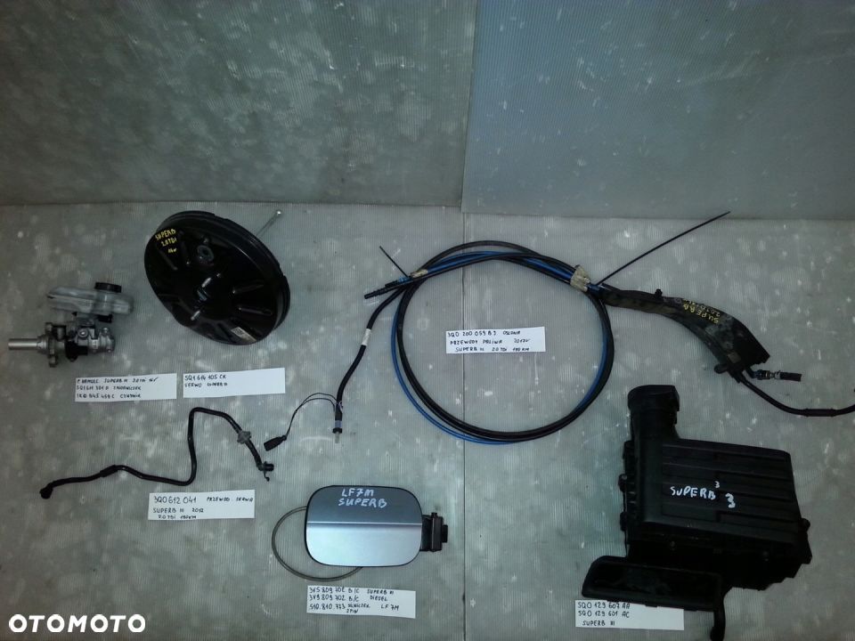 PRZEWÓD PODCIŚNIENIA SERWA SUPERB III PASSAT B8 - 1