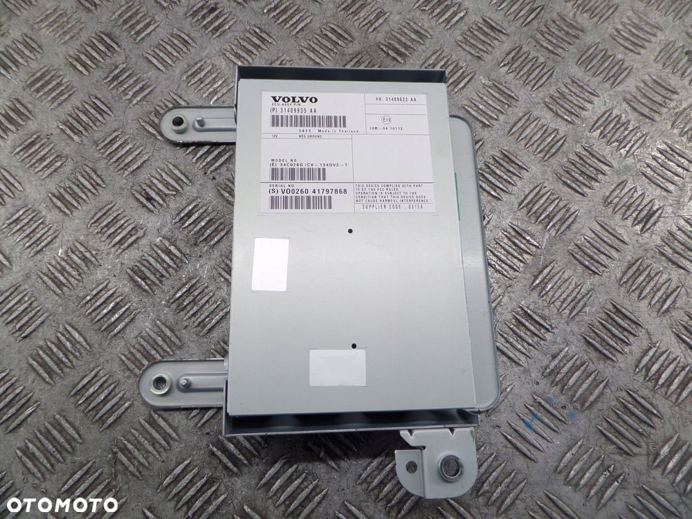 wzmacniacz radia audio oe 31409935 volvo v40 ii s60 ii v60 i xc60 i - 1