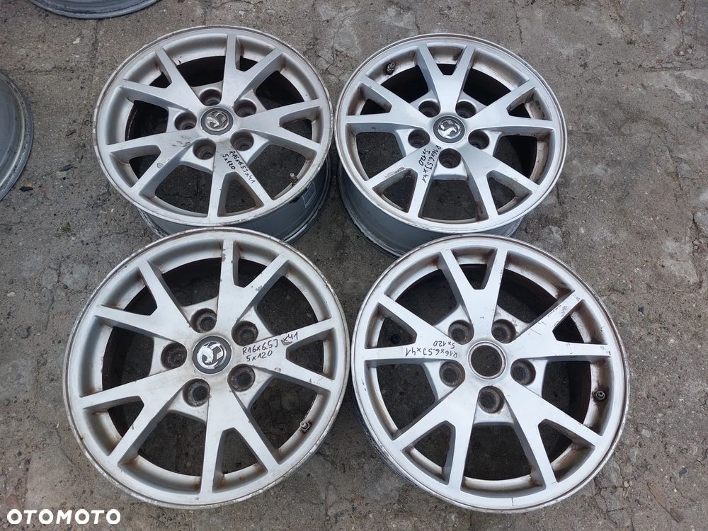 OPEL INSIGNIA FELGI ALUMINIOWE R16 6.5J ET41 5X120 ORYGINAŁ PROSTE ! - 1