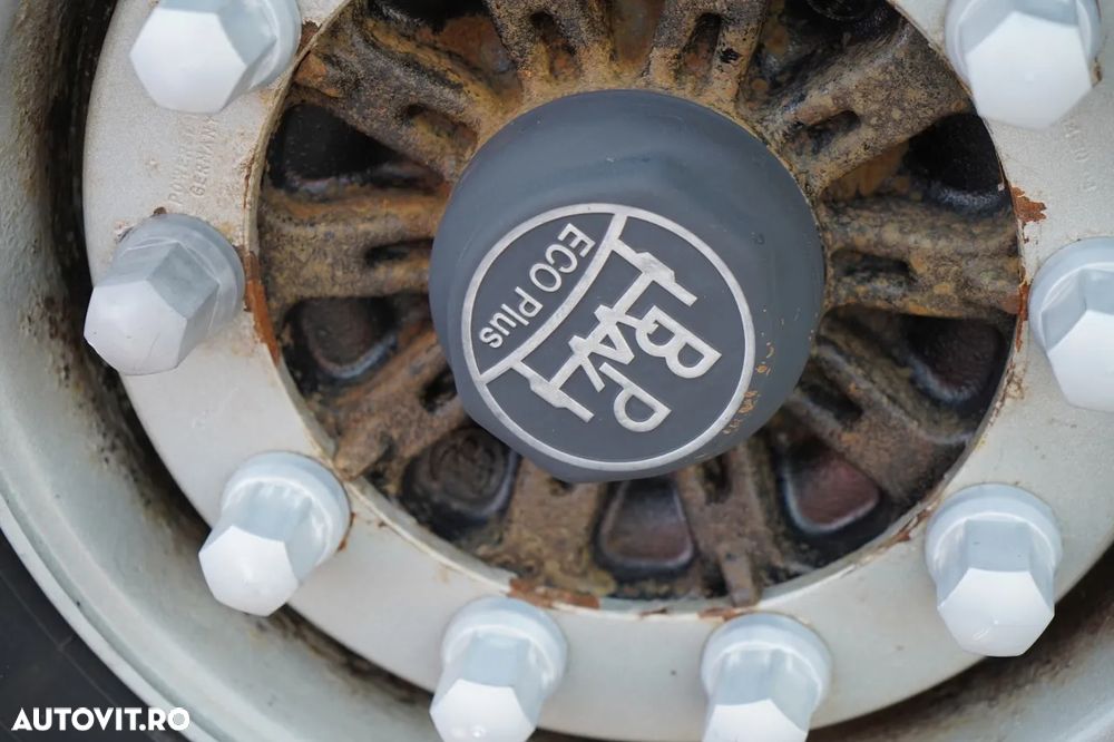 Fliegl MEGA CORTINĂ / REMORCA DIN OȚEL - 7 M / ACOPERIȘ CULISANT / PLATĂ JOSĂ - 29