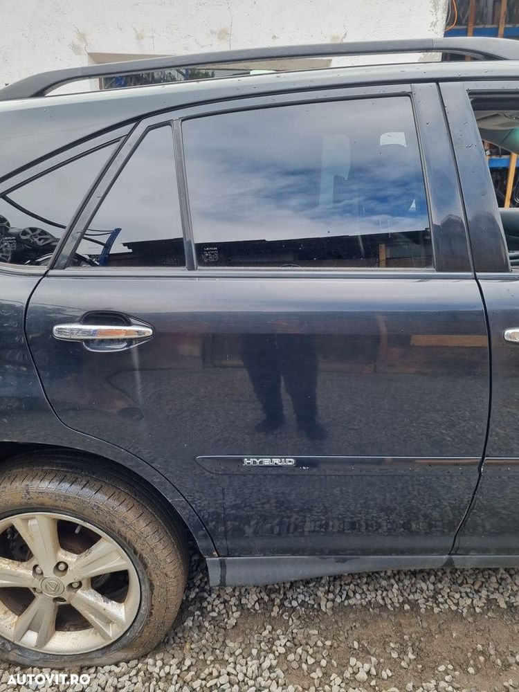 Usa Dreapta Spate Lexus RX 400 H 2004 - 2009 SUV 4 Usi Black Onyx 202 (1274) - 1