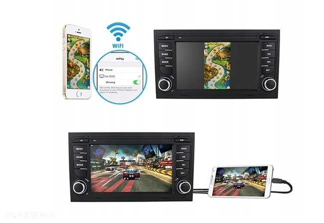 Uniwersalne Radio samochodowe Android M200 Audi A4 B6 B7 S4 RS4 Seat - 3