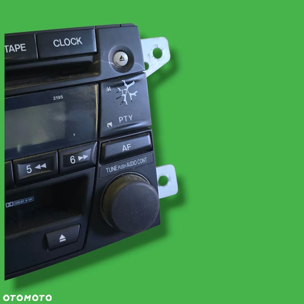 ORYGINALNE RADIO CD KASETA CLARION 2195 MAZDA PREMACY MIATA MX5 323 626 MPV - 3