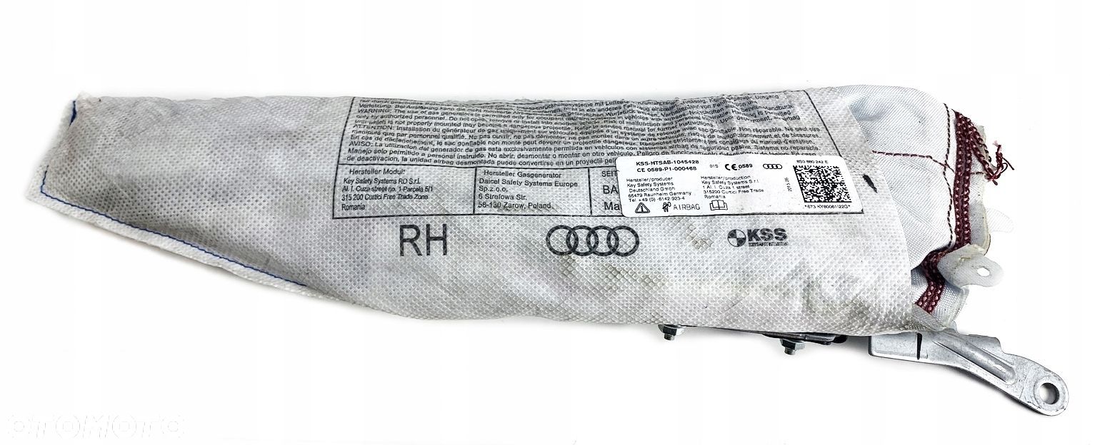 AUDI TT 16- PODUSZKA FOTELA 8S0880242E PRAWA - 1