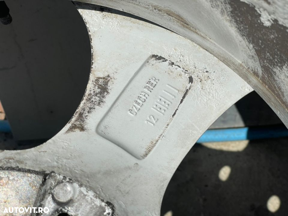 roata janta R16 205 60 bmw seria 3 F30 F31 e90 e91 seria 1 e87 e81 Style 306 anvelopa de vară este din aliaj ușor dur aluminiu este originala bmw - 5