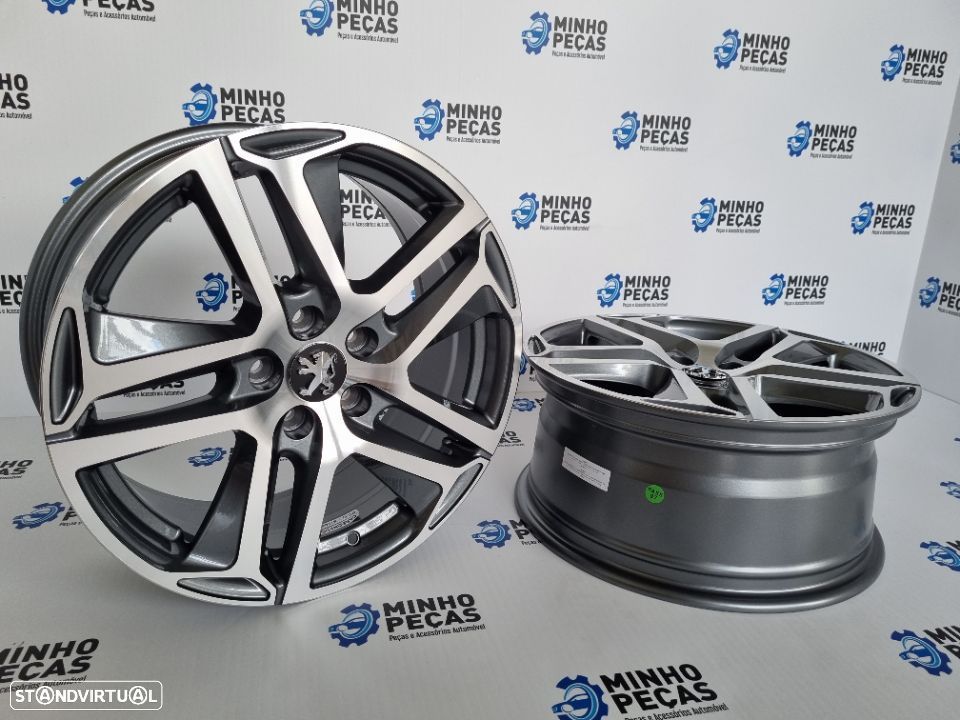 Jantes Peugeot 308 em 17 GunMetal - 5