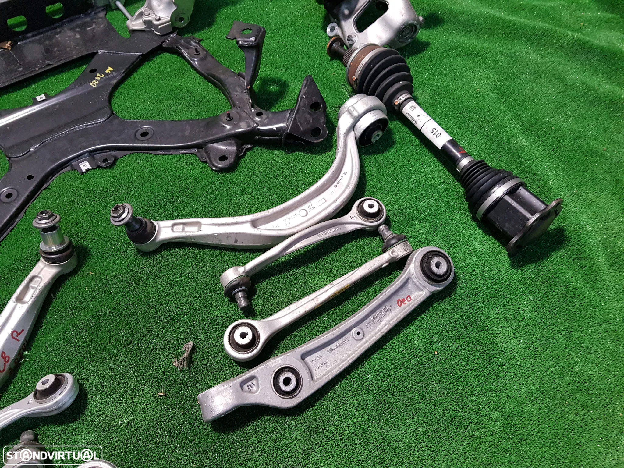 Suspensão Charriot Manga de eixo transmissão braços Audi A6 C8 A7 C8 4K 2019-2024 - 3