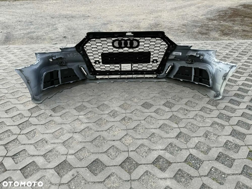 Audi A3 8V 8V3 8V4 Lift Zderzak Przód Przedni Kompletny LS9R 4xPDC Radar Spryskiwacze S Line - 12