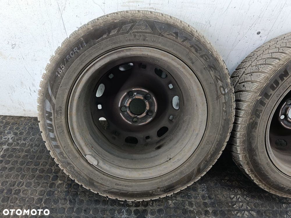FELGI STALOWE PARA 14 Z OPONAMI SKODA FABIA II 6JX14H2ET43 21 185/60R14 82H - 15