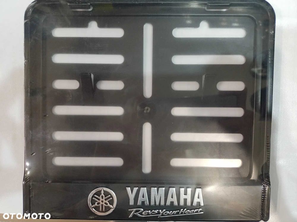 #Motocyklowa Ramka do tablicy rejestracyjnej z nadrukiem 3D YAMAHA