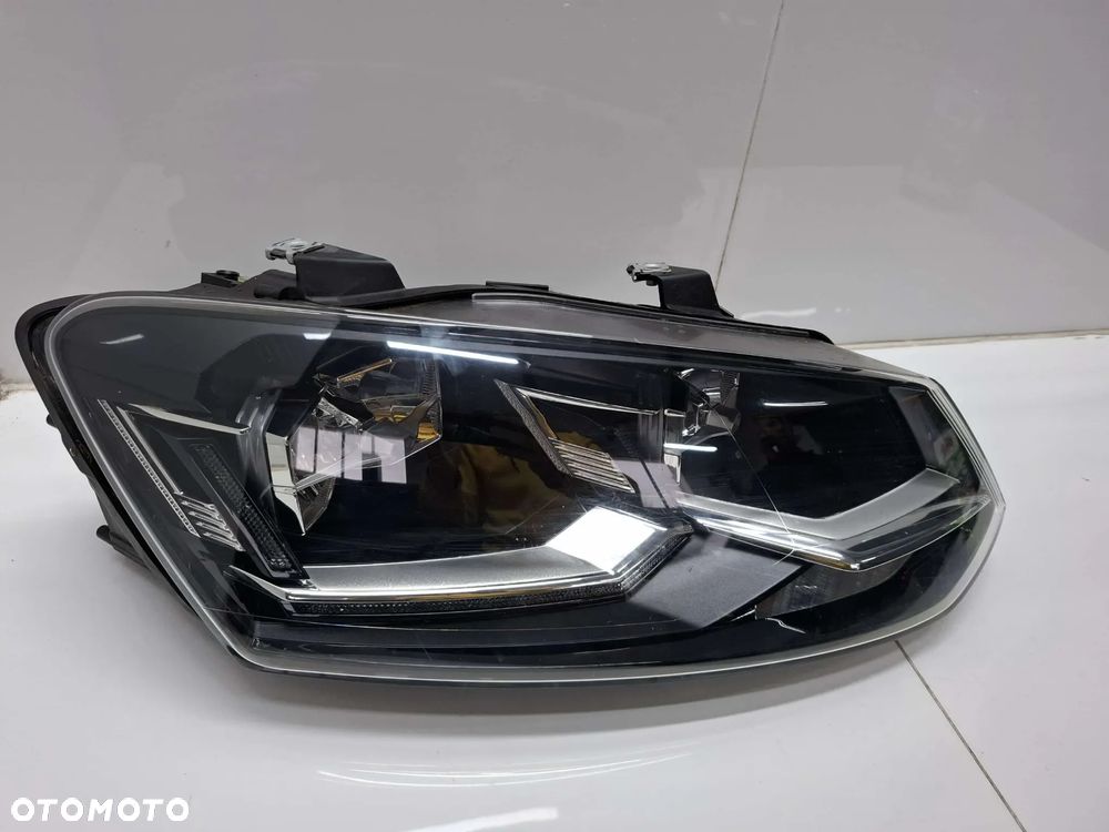 LAMPA PRZEDNIA PRZÓD PRAWA VW POLO 6C V FULL LED LIFT 6c1941036 IDEALNA - 6