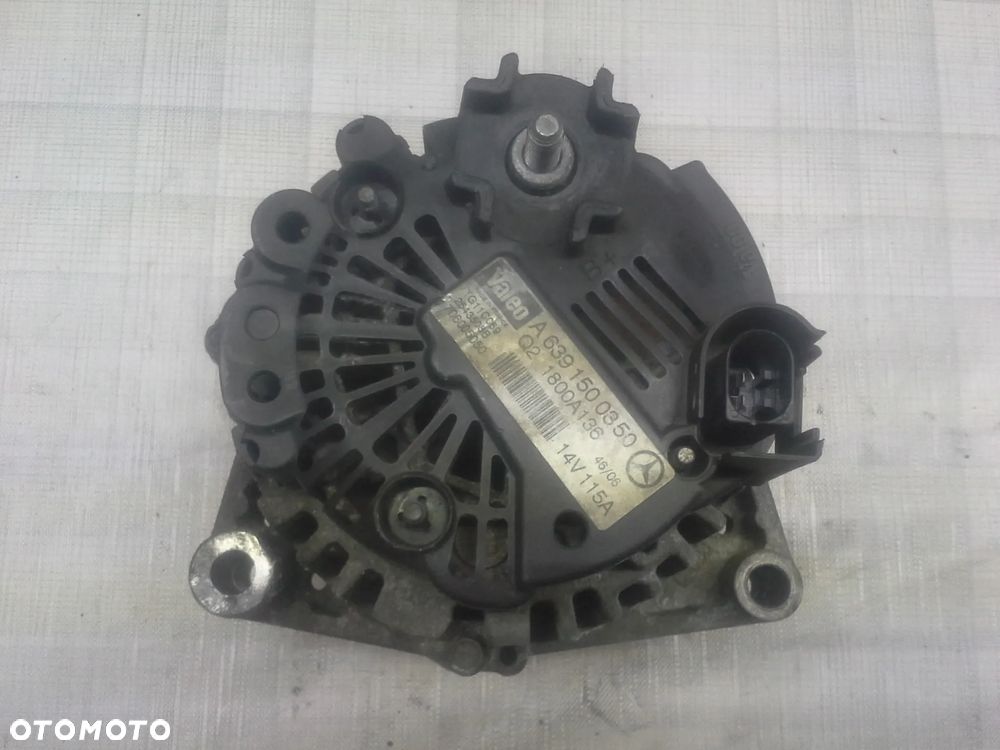Citroen C2 1.5 DiD alternator Valeo 115 Amper 6391500350 TG11C059 - 6