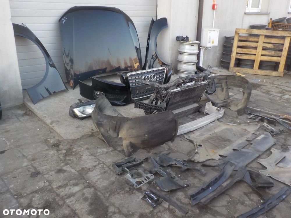 AUDI A5 8T CABRIO 2.0 TDI PRZÓD KOMPLETNY MASKA ZDERZAK LAMPY ANGIELSKIE KOLOR LY9B - 12