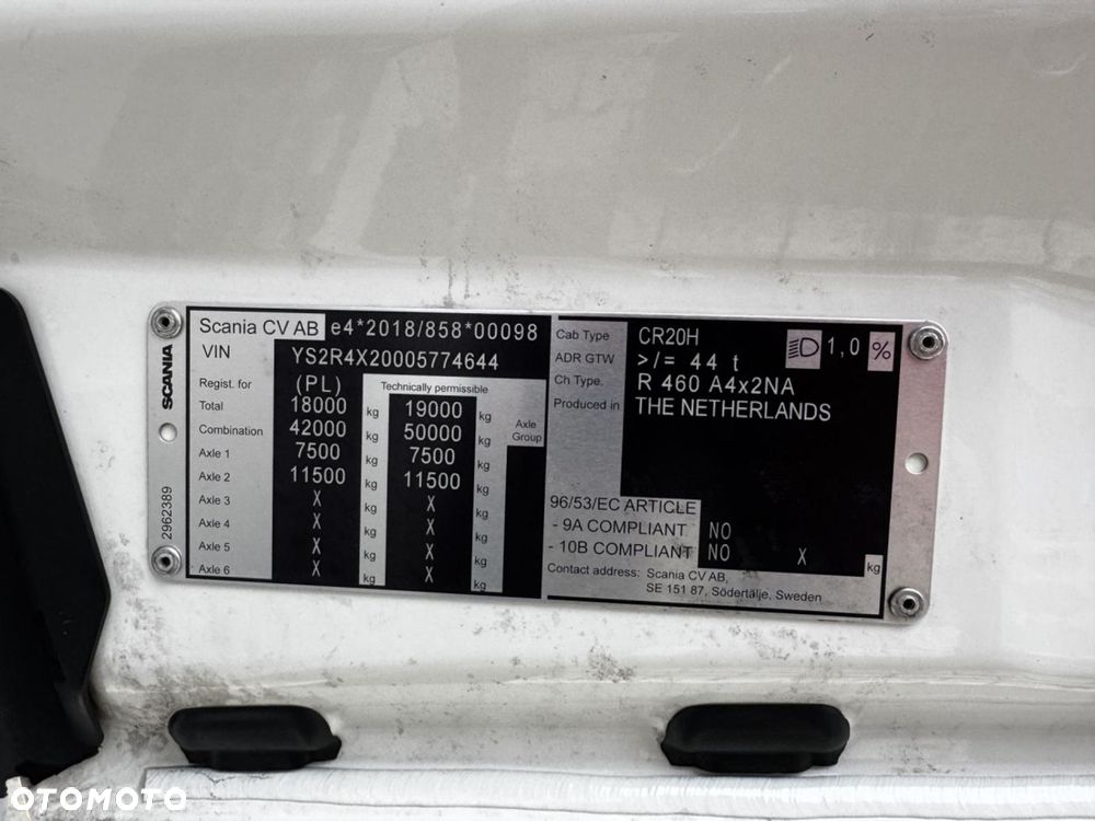 Scania R460a4x2NA ADR FL - 25