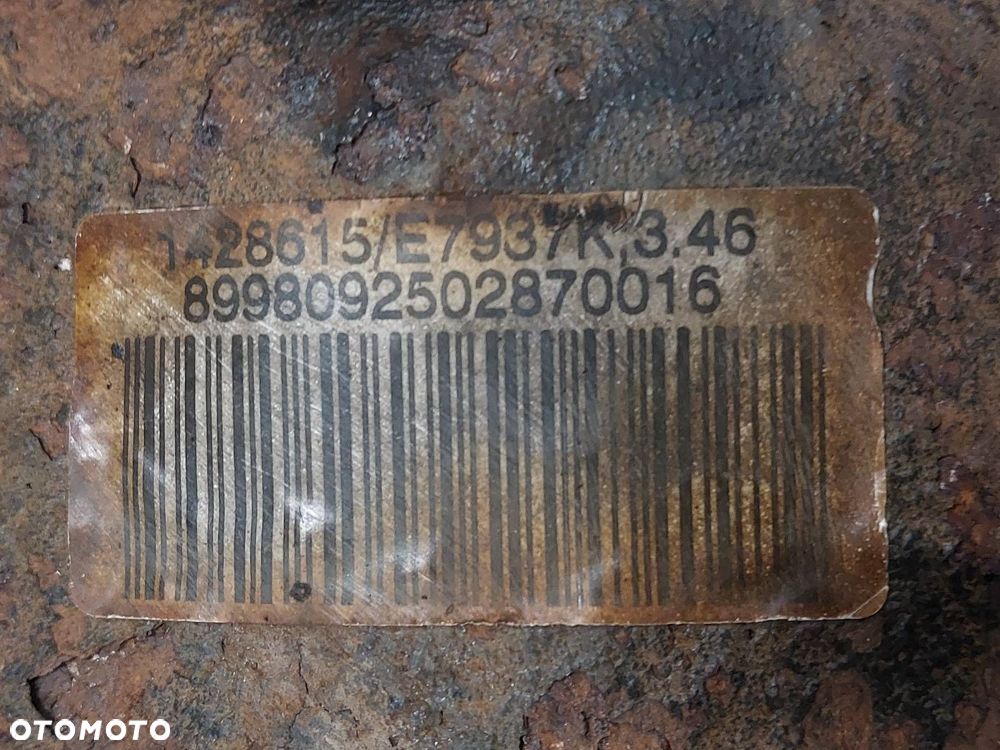 DYFERENCJAŁ DYFER BMW E39 520i 2.0 24V 3.46 - 5