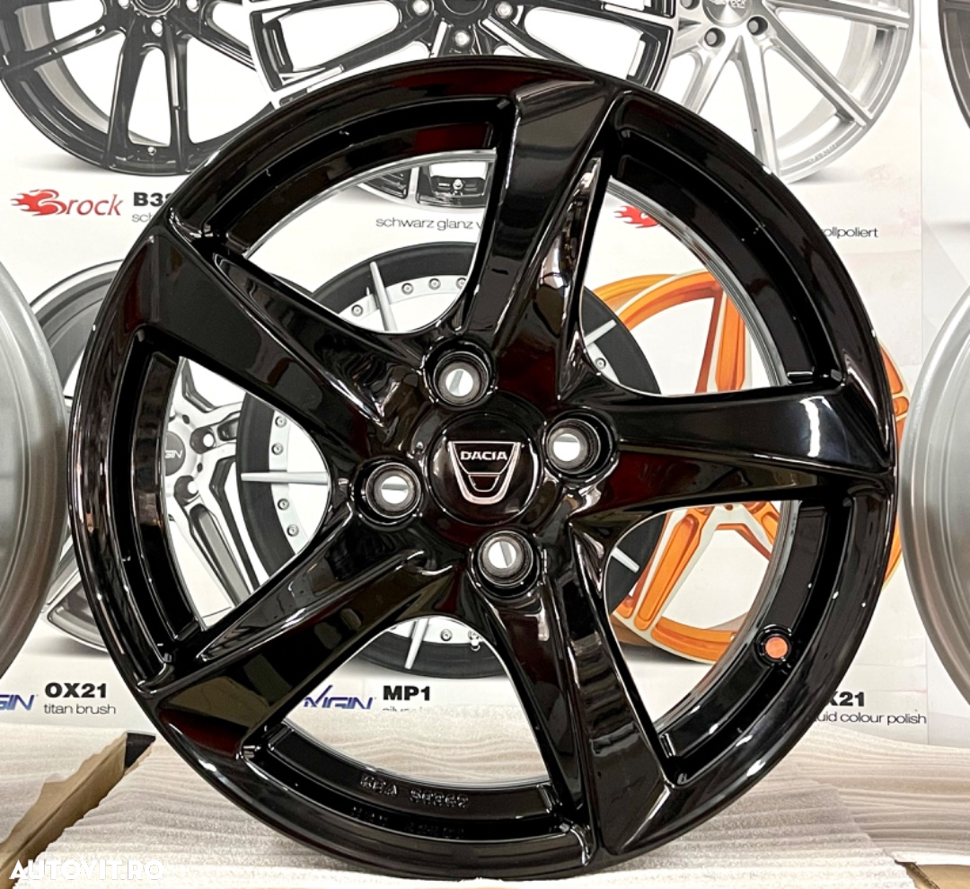 Jante Dacia Logan, Dokker, Lodgy, Sandero, 15 inch,  noi - 4