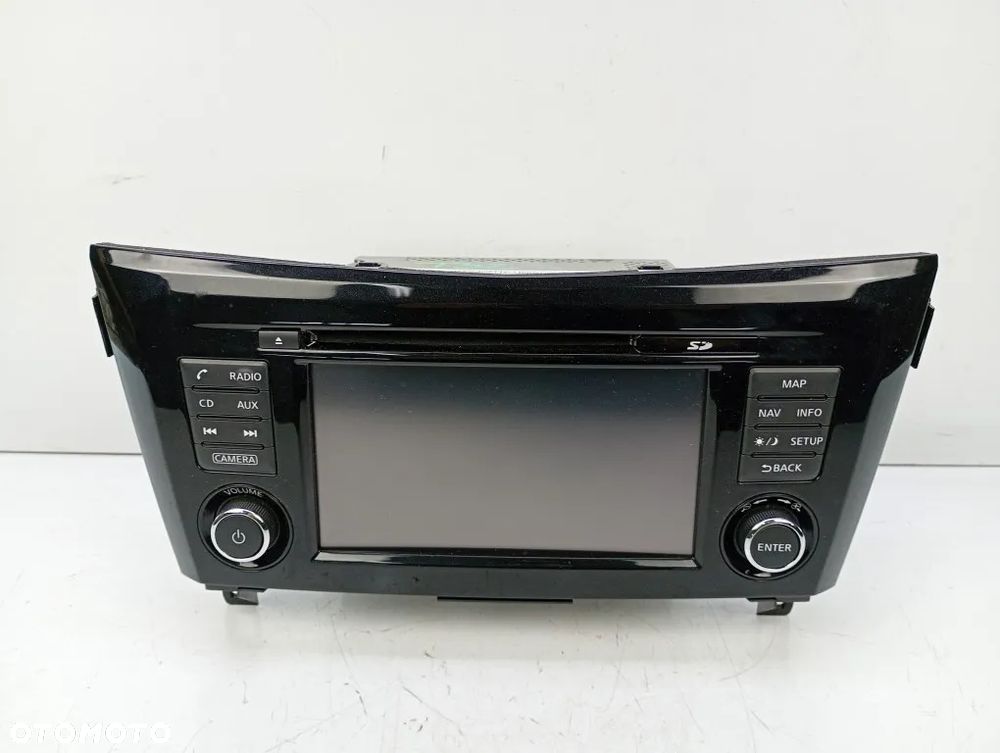 radio navi nawigacja ekran wyświetlacz nissan x-trail t32 2014-2017 259154et0a - 1