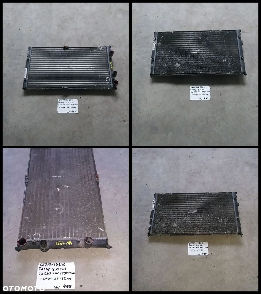 VW AUDI SEAT SKODA CHŁODNICA WODY AUKCJA NR1 - 33