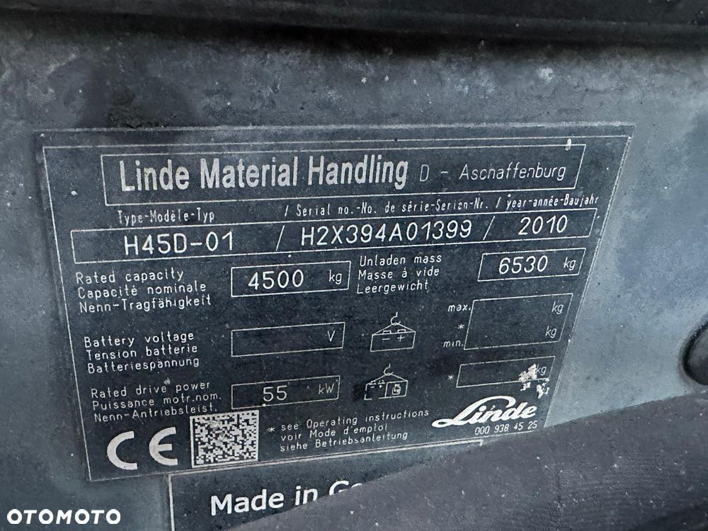Linde H45D - 5