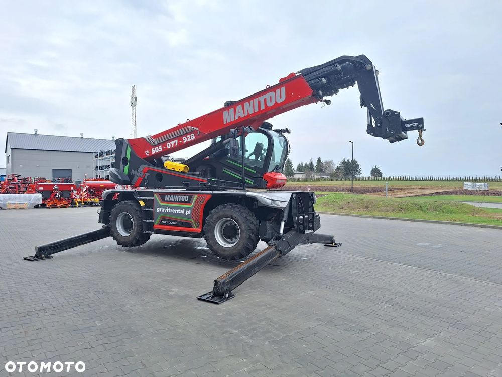 Manitou ładowarka teleskopowa obrotowa MRT 2260 Vision + - 2