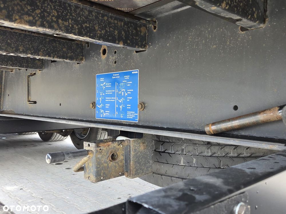 Kögel FIRANKA / MEGA / KOŁA 19.5 / OPONY 90% - 18