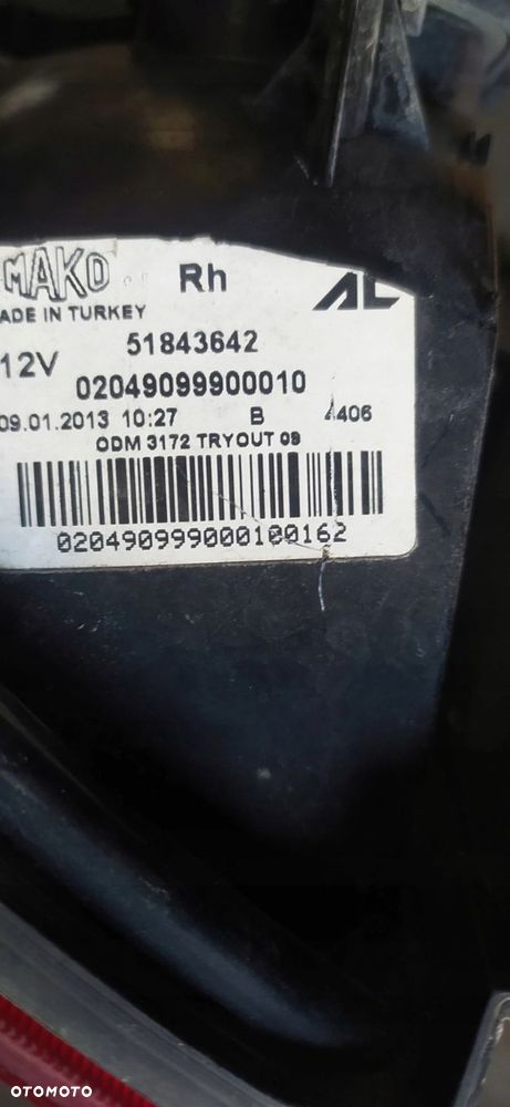 lampa tylna lewa narozna fiat panda iii eu - 5
