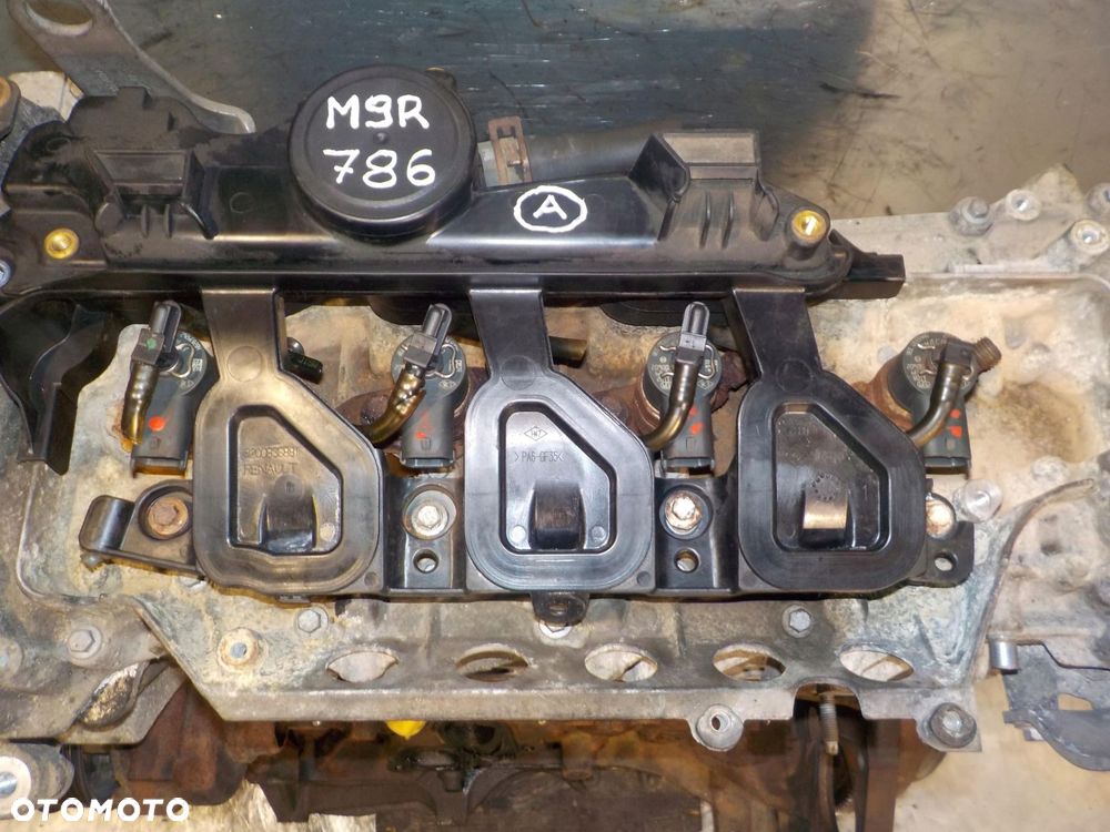 RENAULT TRAFIC II VIVARO SILNIK 2.0 DCI M9R786 + WTRYSKI 0445110338 - 8