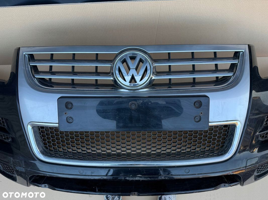 ZDERZAK VW TOUAREG I LIFT R50 R-LINE 2007-2010 ORYGINAŁ - 4