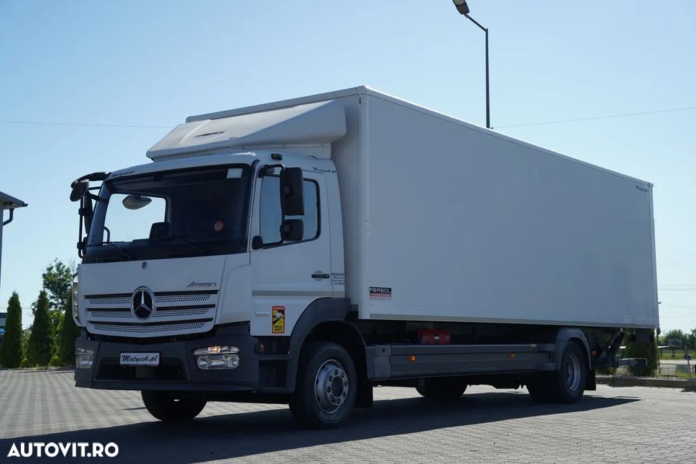 Mercedes-Benz ATEGO 1221 / 4X2 / CONTAINER / DHOLLANDIA LIFT - 1.500 KG / AUTOMAT / EURO 6 - 3
