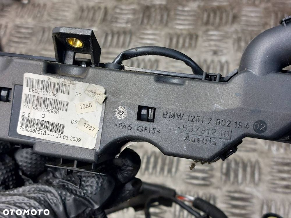WIĄZKA OKABLOWANIE SILNIKA BMW E60 E61 520D 2.0 D EU N47 758038802 - 2