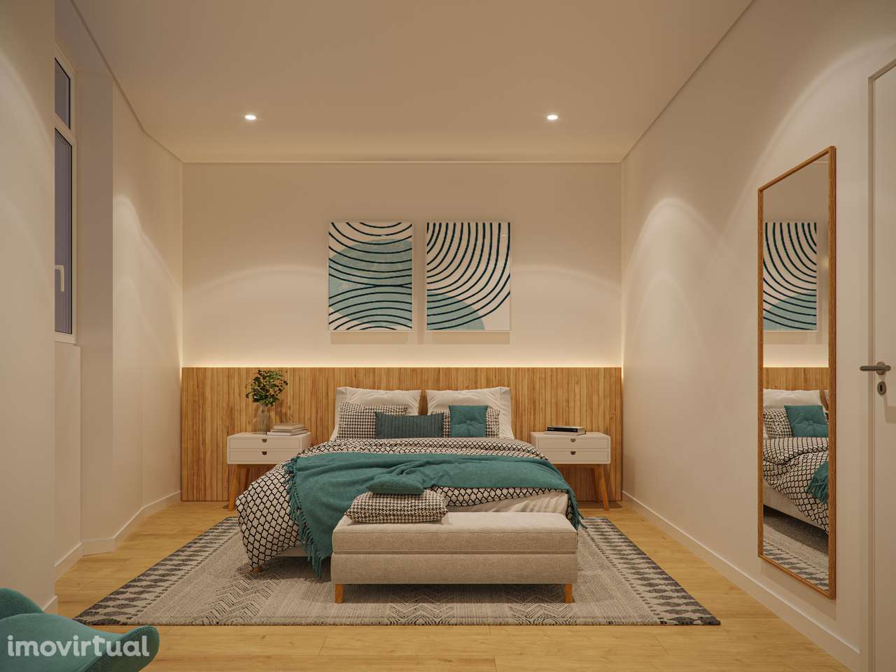 Deslumbrante T2 Duplex na Graça: Modernidade e Comforto com Vista para - Grande imagem: 4/12