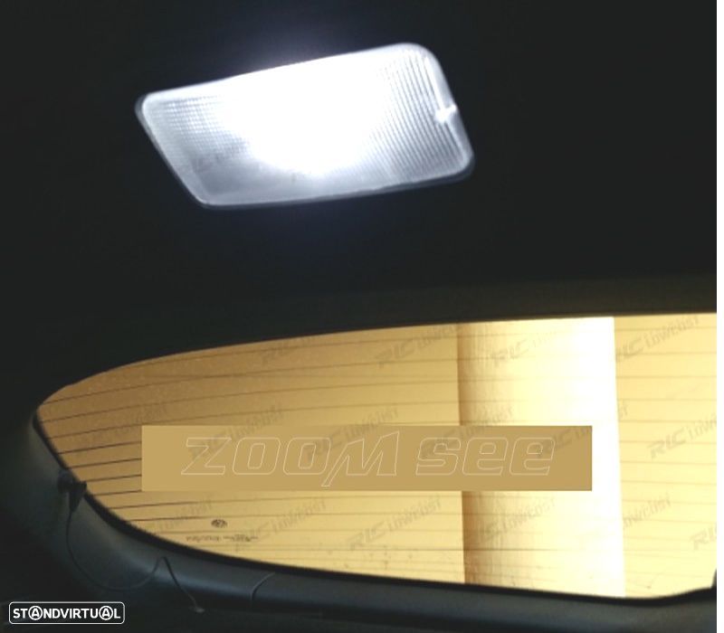 KIT COMPLETO 11 LAMPADAS LED INTERIOR PARA ALFA ROMEO GIULIETTA 940 10-17 - 5