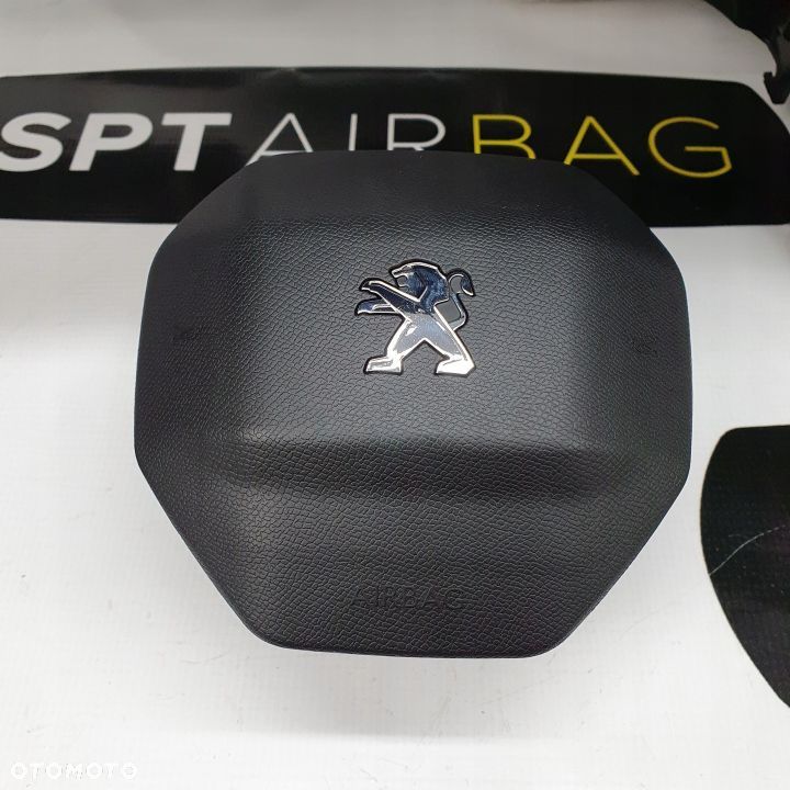 PEUGEOT 208 N.M. 2008 II DESKA ROZDZIELCZA KONSOLA KOKPIT PULPIT PODUSZKI AIRBAG AIR BAG PASY KIT SET - 7
