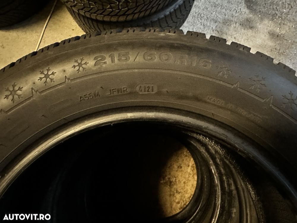 215/60 R16 Dunlop Winter Sport 5 7.17 mm - 5