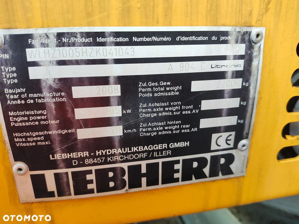 Liebherr A904C - 8