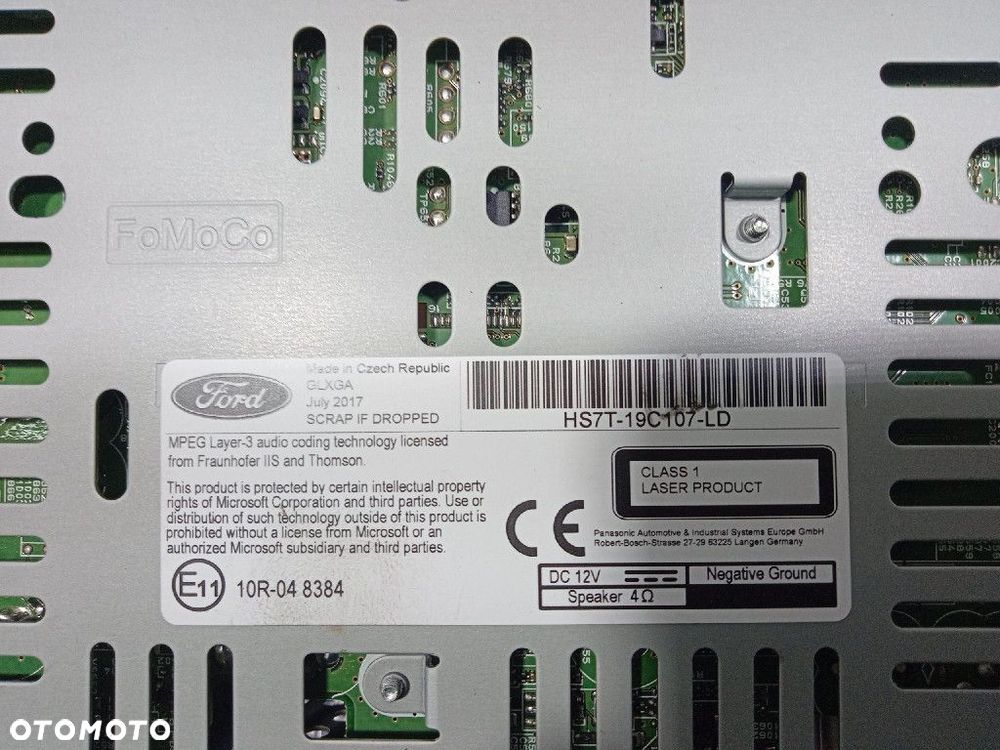 FORD MONDEO MK5 RADIO NAWIGACJA HS7T-19C107-LD - 5