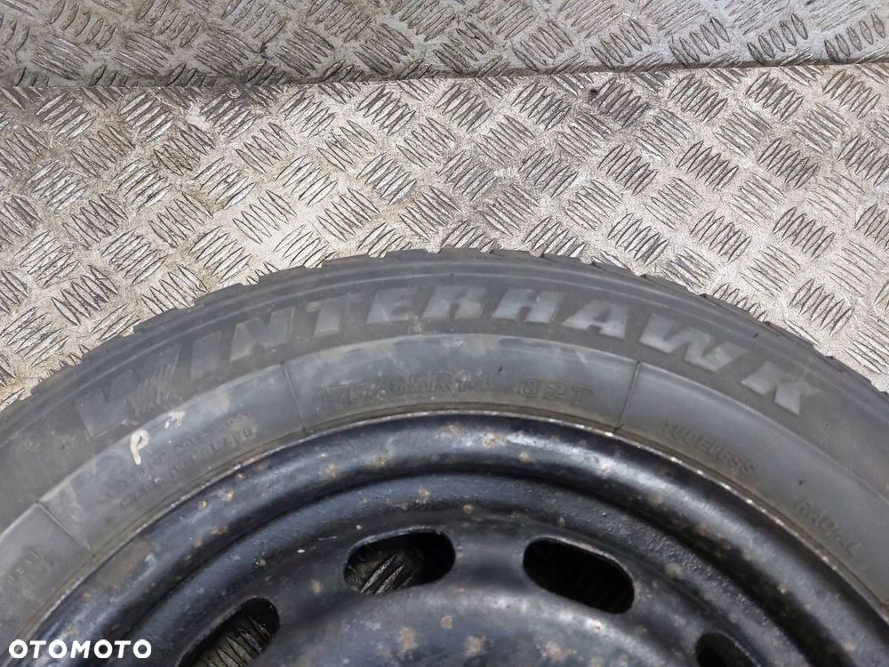 KOŁO FELGA OPONA ZAPAS 4X108 5,5Jx14 FI63,4 175/65R14 FORD FIESTA MK5 - 5