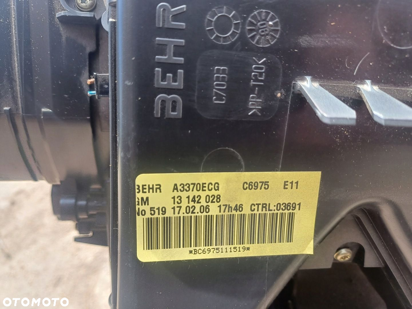 kompletna nagrzewnica klima OPEL ZAFIRA B EUROPA - 2