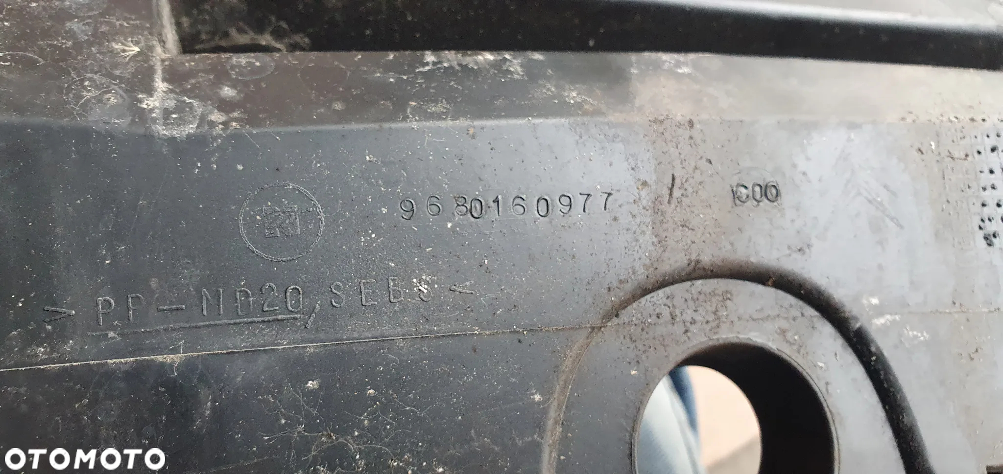Podszybie osłona podszybia Citroen C3 Lift 9637992277 9680160977 - 7